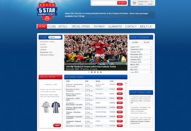 5 Star Football Tickets home page