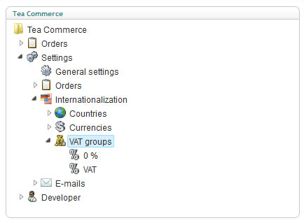 VAT groups