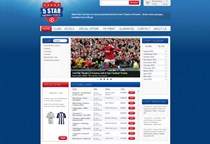 5 Star Football Tickets home page